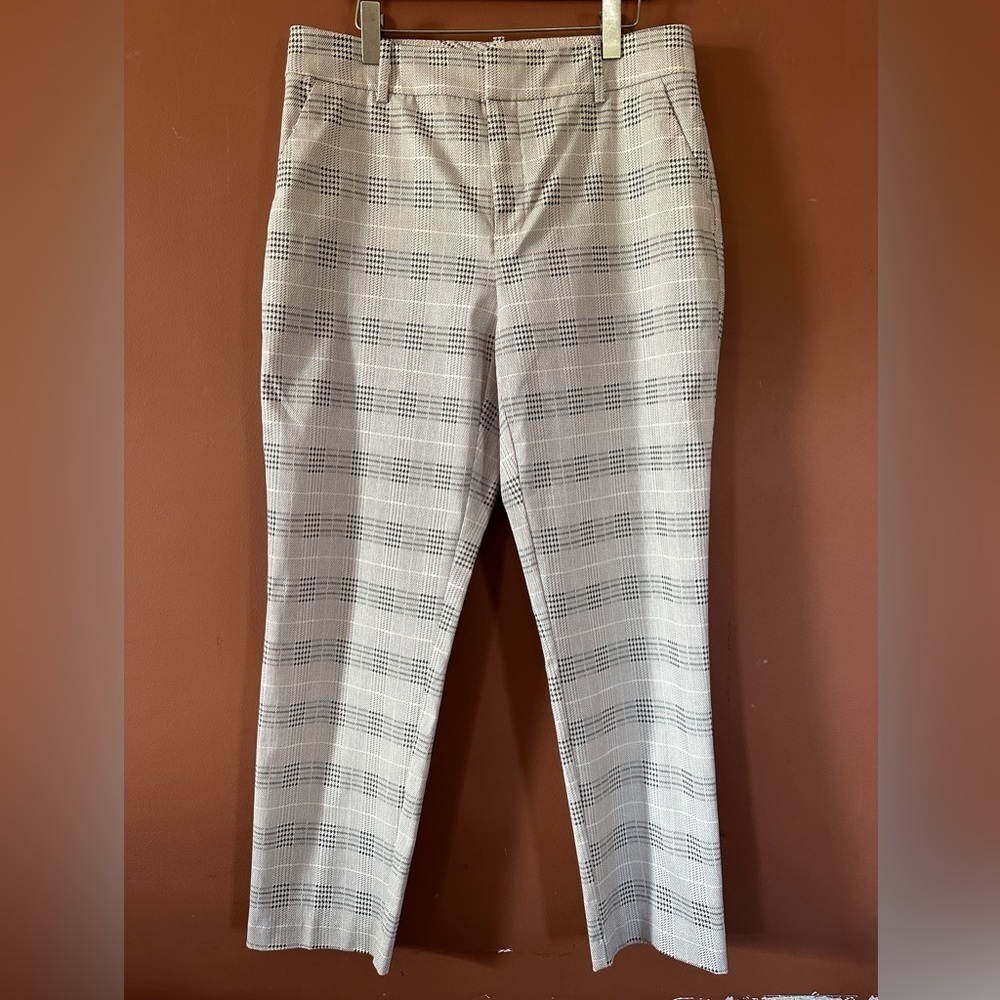 🤗 - vintage Lord & Taylor Kelly High Rise Pant In Plaid size 6P